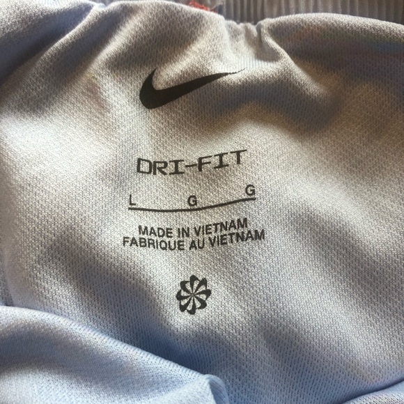 Nike Tempo Running Shorts Orange Blue - Picture 5 of 8